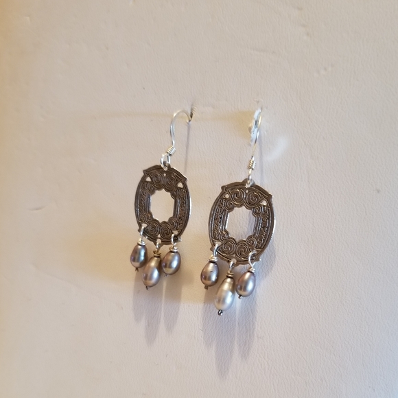 OOAK.925 earrings - Picture 3 of 3